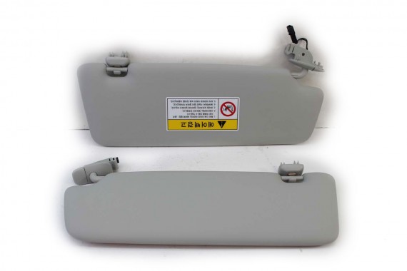 AUDI A5 BLENDY 8U0857551C 8U0857552C SŁONECZNE słonecznik daszek osłona FT9 srebrny 8U0 857 551 552 A4 8K B8 Q5 8R Q3 8U1857551D