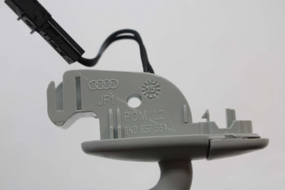 AUDI A5 BLENDY 8U0857551C 8U0857552C SŁONECZNE słonecznik daszek osłona FT9 srebrny 8U0 857 551 552 A4 8K B8 Q5 8R Q3 8U1857551D