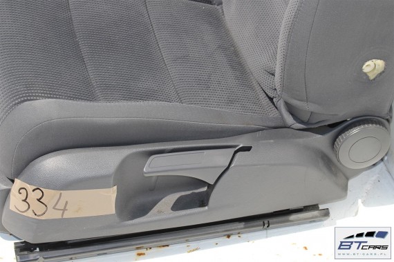VW JETTA FOTELE KOMPLET FOTELI SIEDZEŃ TAPICERKA SIEDZENIA welur kolor antracy 1K5