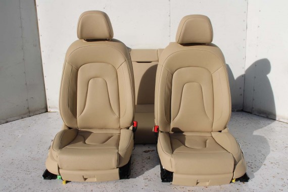 AUDI A5 SPORTBACK FOTELE SIEDZENIA KOMPLET FOTELI 8T FL LIFT N5W Leder Milano fotel siedzenie tapicerka kanapa SKÓRA wentylowane