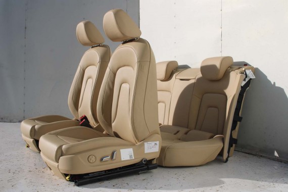 AUDI A5 SPORTBACK FOTELE SIEDZENIA KOMPLET FOTELI 8T FL LIFT N5W Leder Milano fotel siedzenie tapicerka kanapa SKÓRA wentylowane