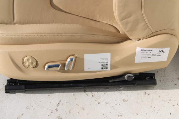 AUDI A5 SPORTBACK FOTELE SIEDZENIA KOMPLET FOTELI 8T FL LIFT N5W Leder Milano fotel siedzenie tapicerka kanapa SKÓRA wentylowane