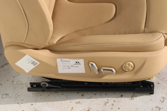 AUDI A5 SPORTBACK FOTELE SIEDZENIA KOMPLET FOTELI 8T FL LIFT N5W Leder Milano fotel siedzenie tapicerka kanapa SKÓRA wentylowane