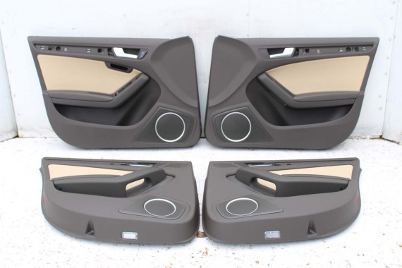 AUDI A5 SPORTBACK FOTELE SIEDZENIA KOMPLET FOTELI 8T FL LIFT N5W Leder Milano fotel siedzenie tapicerka kanapa SKÓRA wentylowane