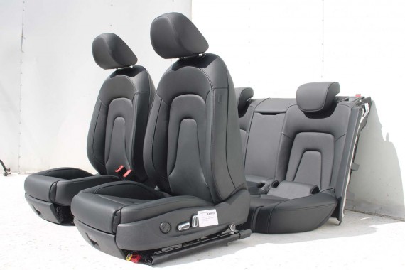 AUDI A5 SPORTBACK FOTELE SIEDZENIA KOMPLET FOTELI 8T FL LIFT N5W Leder Milano fotel siedzenie tapicerka kanapa SKÓRA wentylowane