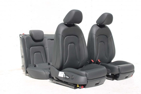 AUDI A5 SPORTBACK FOTELE SIEDZENIA KOMPLET FOTELI 8T FL LIFT N5W Leder Milano fotel siedzenie tapicerka kanapa SKÓRA wentylowane