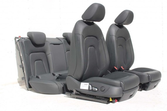 AUDI A5 SPORTBACK FOTELE SIEDZENIA KOMPLET FOTELI 8T FL LIFT N5W Leder Milano fotel siedzenie tapicerka kanapa SKÓRA wentylowane