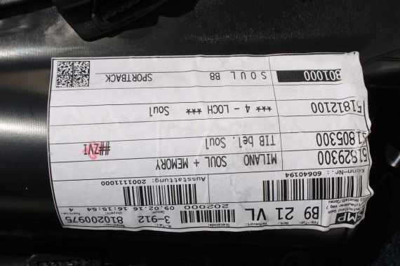 AUDI A5 SPORTBACK FOTELE SIEDZENIA KOMPLET FOTELI 8T FL LIFT N5W Leder Milano fotel siedzenie tapicerka kanapa SKÓRA wentylowane