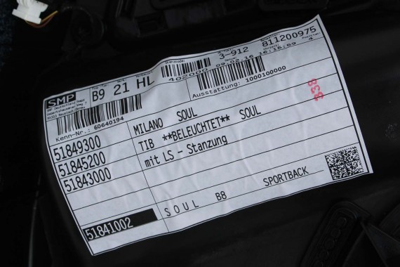 AUDI A5 SPORTBACK FOTELE SIEDZENIA KOMPLET FOTELI 8T FL LIFT N5W Leder Milano fotel siedzenie tapicerka kanapa SKÓRA wentylowane