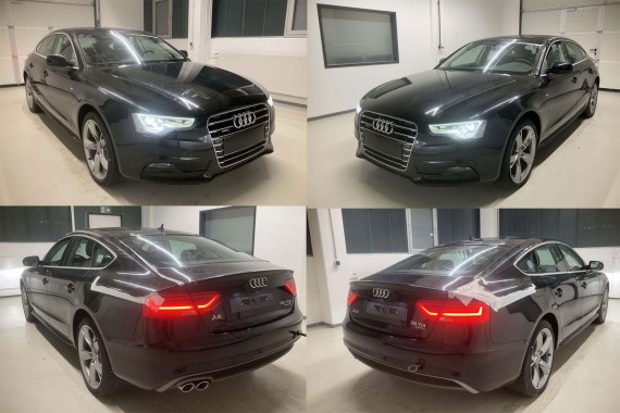 AUDI A5 SPORTBACK FOTELE SIEDZENIA KOMPLET FOTELI 8T FL LIFT N5W Leder Milano fotel siedzenie tapicerka kanapa SKÓRA wentylowane