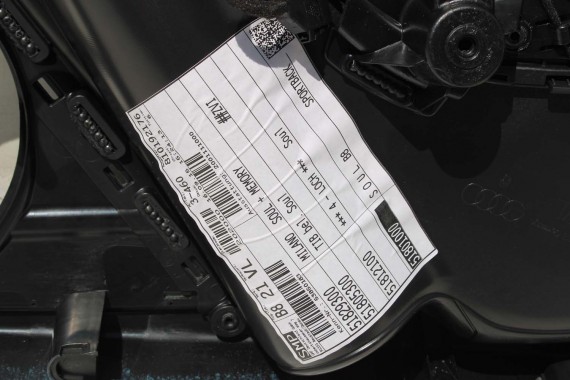AUDI A5 SPORTBACK FOTELE SIEDZENIA KOMPLET FOTELI 8T FL LIFT N5W Leder Milano fotel siedzenie tapicerka kanapa SKÓRA wentylowane
