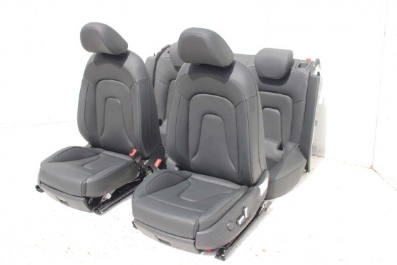AUDI A5 SPORTBACK FOTELE SIEDZENIA KOMPLET FOTELI 8T FL LIFT N5W Leder Milano fotel siedzenie tapicerka kanapa SKÓRA wentylowane