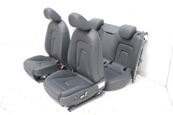 AUDI A5 SPORTBACK FOTELE SIEDZENIA KOMPLET FOTELI 8T FL LIFT N5W Leder Milano fotel siedzenie tapicerka kanapa SKÓRA wentylowane