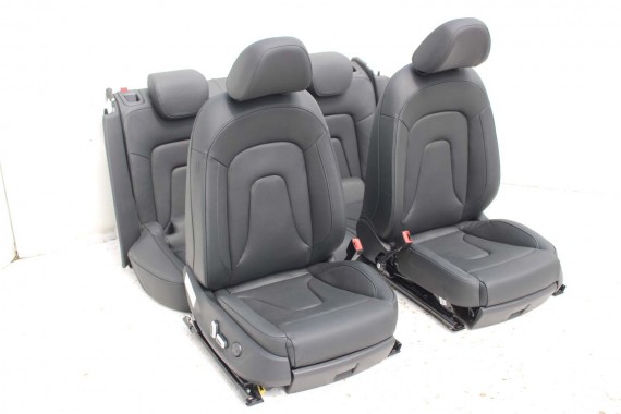 AUDI A5 SPORTBACK FOTELE SIEDZENIA KOMPLET FOTELI 8T FL LIFT N5W Leder Milano fotel siedzenie tapicerka kanapa SKÓRA wentylowane