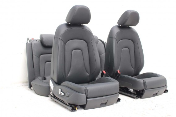 AUDI A5 SPORTBACK FOTELE SIEDZENIA KOMPLET FOTELI 8T FL LIFT N5W Leder Milano fotel siedzenie tapicerka kanapa SKÓRA wentylowane