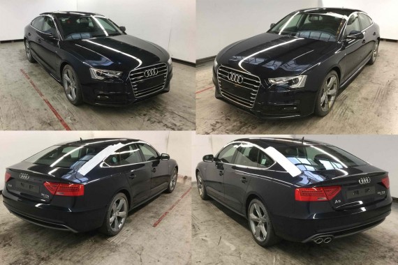 AUDI A5 SPORTBACK FOTELE SIEDZENIA KOMPLET FOTELI 8T FL LIFT N5W Leder Milano fotel siedzenie tapicerka kanapa SKÓRA wentylowane