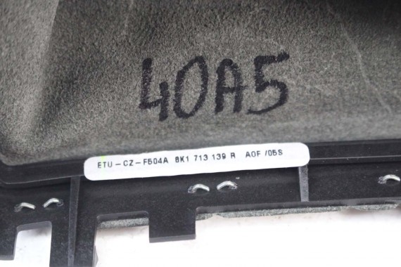AUDI A4 A5 Q5 FL LIFT GAŁKA ZMIANY BIEGÓW 8K1713139R 8K1 713 139 R 8K B8 8T AF0 brąz mieszek 8K1713139R 8K1713139R 8K1713139
