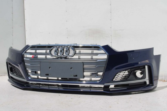 AUDI A5 S5 F5 PRZÓD maska błotniki pas przedni zderzak lampy 8W U4U4 LX5A Niebieski wzmocnienie błotnik 8W6 3.0 TFSi 8W6941035E
