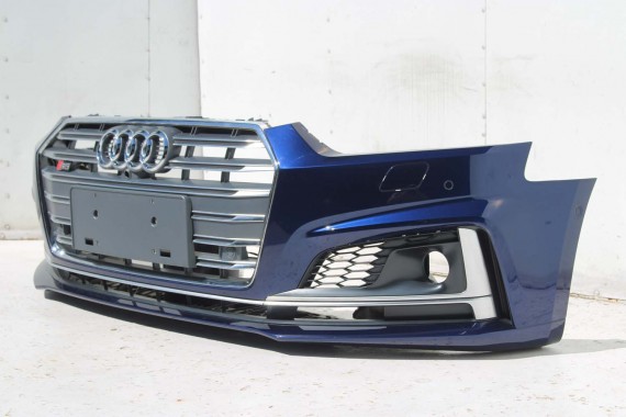 AUDI A5 S5 F5 PRZÓD maska błotniki pas przedni zderzak lampy 8W U4U4 LX5A Niebieski wzmocnienie błotnik 8W6 3.0 TFSi 8W6941035E