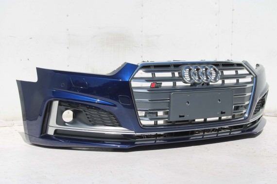 AUDI A5 S5 F5 PRZÓD maska błotniki pas przedni zderzak lampy 8W U4U4 LX5A Niebieski wzmocnienie błotnik 8W6 3.0 TFSi 8W6941035E