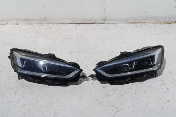 AUDI A5 S5 F5 PRZÓD maska błotniki pas przedni zderzak lampy 8W U4U4 LX5A Niebieski wzmocnienie błotnik 8W6 3.0 TFSi 8W6941035E