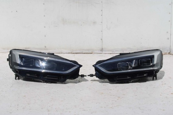 AUDI A5 S5 F5 PRZÓD maska błotniki pas przedni zderzak lampy 8W U4U4 LX5A Niebieski wzmocnienie błotnik 8W6 3.0 TFSi 8W6941035E