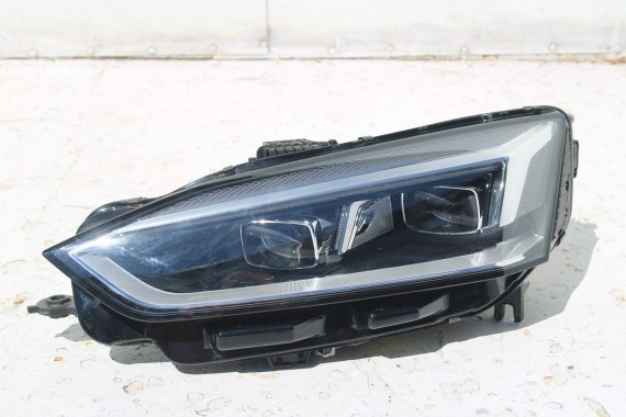 AUDI A5 S5 F5 PRZÓD maska błotniki pas przedni zderzak lampy 8W U4U4 LX5A Niebieski wzmocnienie błotnik 8W6 3.0 TFSi 8W6941035E