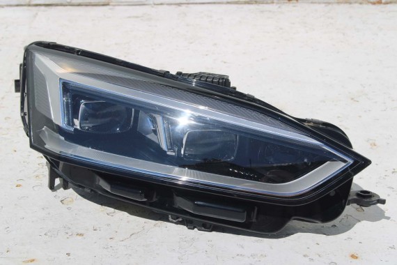 AUDI A5 S5 F5 PRZÓD maska błotniki pas przedni zderzak lampy 8W U4U4 LX5A Niebieski wzmocnienie błotnik 8W6 3.0 TFSi 8W6941035E