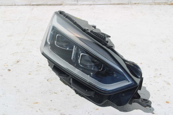 AUDI A5 S5 F5 PRZÓD maska błotniki pas przedni zderzak lampy 8W U4U4 LX5A Niebieski wzmocnienie błotnik 8W6 3.0 TFSi 8W6941035E