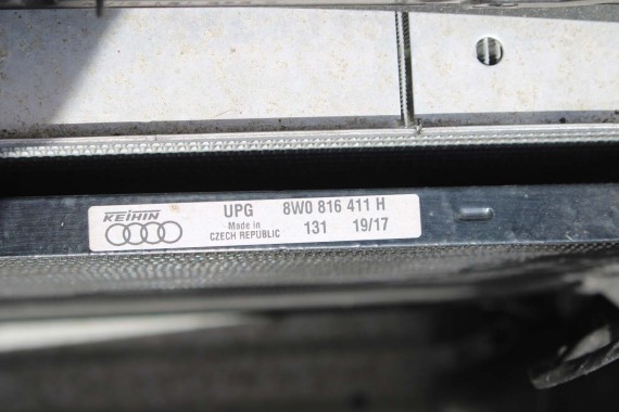AUDI A5 S5 F5 PRZÓD maska błotniki pas przedni zderzak lampy 8W U4U4 LX5A Niebieski wzmocnienie błotnik 8W6 3.0 TFSi 8W6941035E