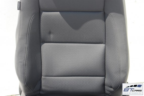 VW JETTA FOTELE KOMPLET FOTELI SIEDZEŃ TAPICERKA SIEDZENIA 1K welur kolor antracy 1K5