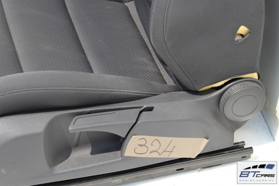VW JETTA FOTELE KOMPLET FOTELI SIEDZEŃ TAPICERKA SIEDZENIA 1K welur kolor antracy 1K5