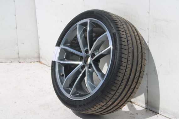 AUDI A4 A5 8W FELGI 19 cali 8W0601025DF KOŁA OPONY LATO felga 8.5J*19H2 ET32 opona Continental ContiSport 255/35/19 8W0601025DG