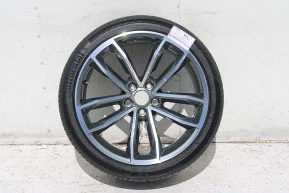 AUDI A4 A5 8W FELGI 19 cali 8W0601025DF KOŁA OPONY LATO felga 8.5J*19H2 ET32 opona Continental ContiSport 255/35/19 8W0601025DG
