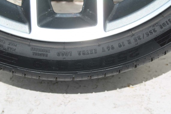 AUDI A4 A5 8W FELGI 19 cali 8W0601025DF KOŁA OPONY LATO felga 8.5J*19H2 ET32 opona Continental ContiSport 255/35/19 8W0601025DG