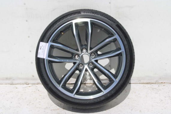 AUDI A4 A5 8W FELGI 19 cali 8W0601025DF KOŁA OPONY LATO felga 8.5J*19H2 ET32 opona Continental ContiSport 255/35/19 8W0601025DG