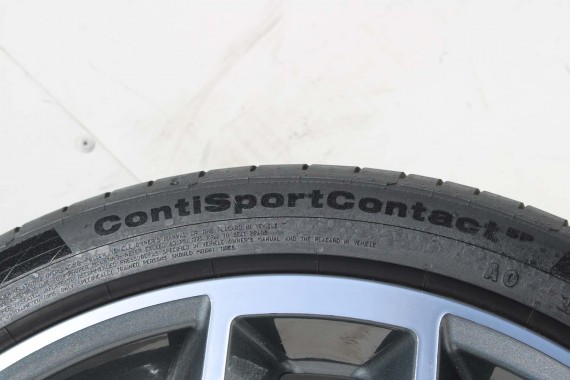 AUDI A4 A5 8W FELGI 19 cali 8W0601025DF KOŁA OPONY LATO felga 8.5J*19H2 ET32 opona Continental ContiSport 255/35/19 8W0601025DG