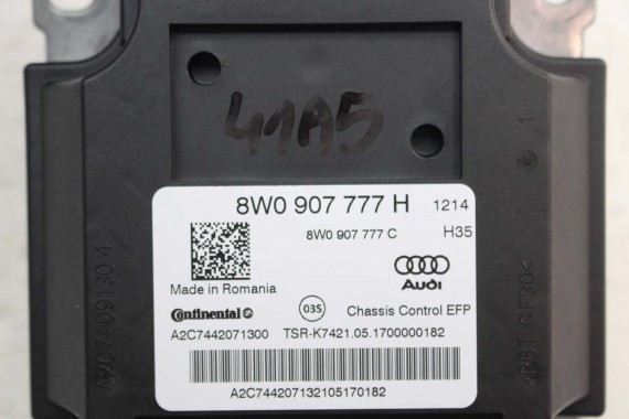 AUDI A4 A5 MODUŁ STEROWNIK PODWOZIA 8W0907777H 8W0 907 777 H 8W0907777E 8W F5 8W0907777E 8W0907777H 8W0907777T 8W0907777E
