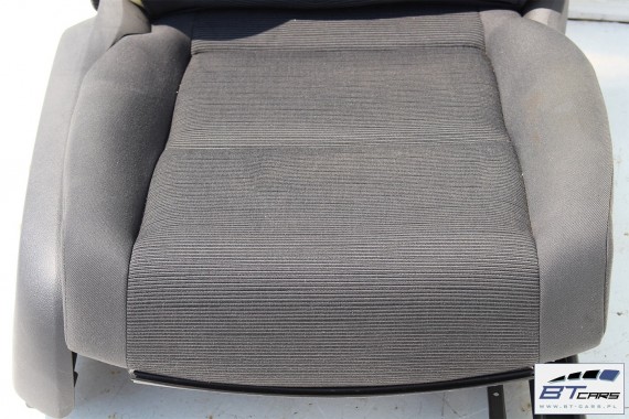 VW JETTA FOTELE KOMPLET FOTELI SIEDZEŃ TAPICERKA SIEDZENIA welur kolor antracyt 1K5