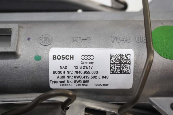 AUDI S4 S5 8W KIEROWNICY KOLUMNA 8W0419502E 8W0 419 502 E przekładnia kierownicza 8W0419501A 8W0419501C 8W0419501F 8W0419502E F5
