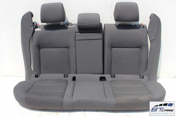 VW JETTA FOTELE KOMPLET FOTELI SIEDZEŃ TAPICERKA SIEDZENIA welur kolor antracyt 1K5