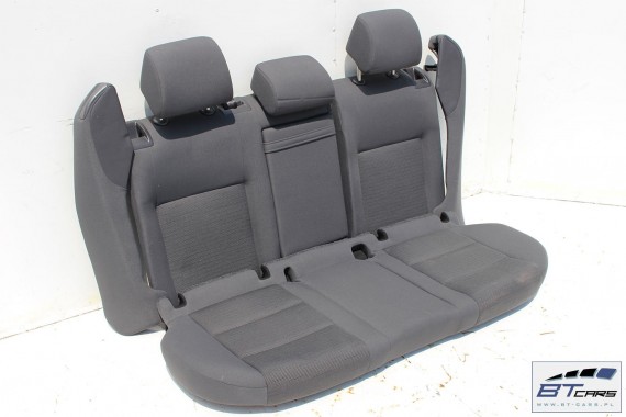VW JETTA FOTELE KOMPLET FOTELI SIEDZEŃ TAPICERKA SIEDZENIA welur kolor antracyt 1K5
