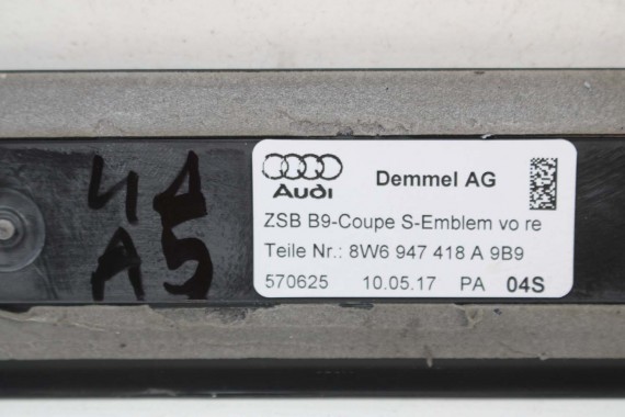 AUDI A5 8W F5 LISTWA PROGOWA 8W6947417A 8W6947418A 8W6 947 417 8W6947418 CABRIO listwy podświetlane nakładka progu 8W6947417