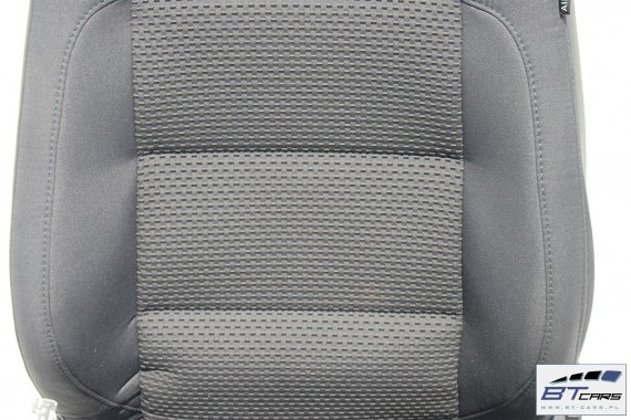 VW JETTA FOTELE KOMPLET FOTELI SIEDZEŃ TAPICERKA SIEDZENIA welur kolor antracyt 1K5