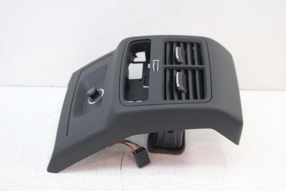 AUDI S4 S5 WYKOŃCZENIE TUNELU ŚRODKOWEGO 8W0864376 8W0 864 376 6PS czarny (soul) 8W B9 f5 8W0819203B wlot WLOTY A4 A5 8W0819203