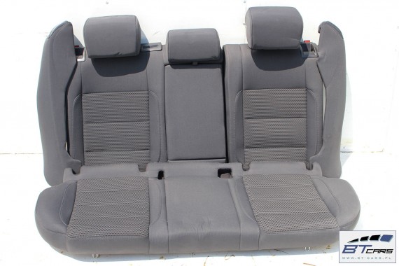 VW JETTA FOTELE KOMPLET FOTELI SIEDZEŃ TAPICERKA SIEDZENIA welur kolor antracyt 1K5