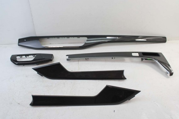 AUDI S5 COUPE LISTWY OZDOBNE DEKORY LISTWA 8W F5 8W1853189T 8W1853190Q 8W1863969G 8W6867409G 8W6867410G 7V7 CARBON 8W1853190Q A5