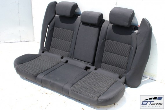 VW JETTA FOTELE KOMPLET FOTELI SIEDZEŃ TAPICERKA SIEDZENIA welur kolor antracyt 1K5
