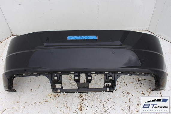 AUDI TT 8S TYŁ S-LINE LY9T ZDERZAK tylny + KLAPA BAGAŻNIKA + LAMPY lampa Led 8S 2015- 8S0945095 8S0945096 0E0E LY9T czarny
