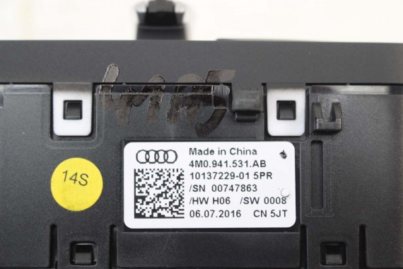 AUDI A4 A5 Q5 Q7 PRZEŁĄCZNIK WŁĄCZNIK ŚWIATEŁ 4M0941531AB 4M0941531J 4M0941531P 4M0 941 531 AB 4M0941531AB 4M0941531J 4M0941531P